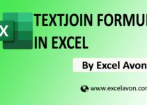 How to use TEXTJOIN Formula in Excel