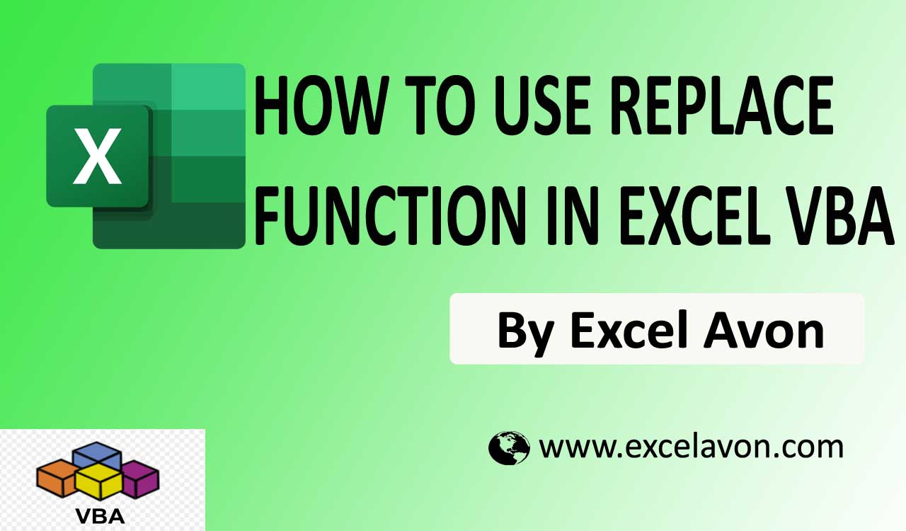 how-to-use-replace-function-in-excel-vba